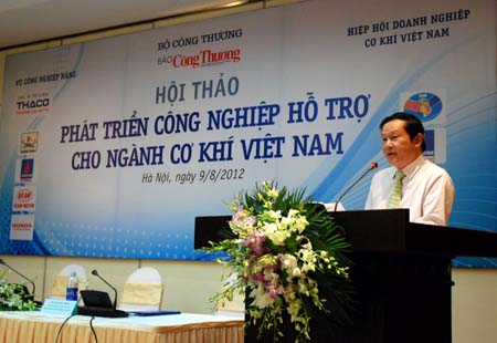 Phát triển công nghiệp hỗ trợ cho ngành cơ khí Việt Nam